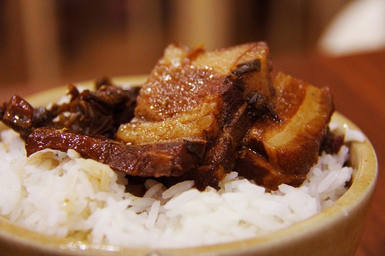 Sticky Pork Belly and Rice Recipe