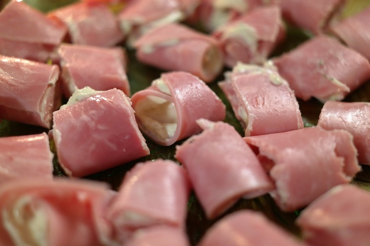 Cream Cheese Ham Roll Ups - Pork Recipe