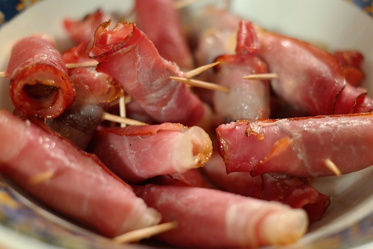 Pork Recipe - Smokey Bacon Wraps