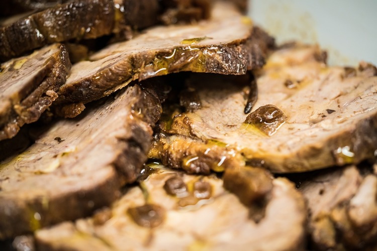Pork Recipe - Braised Pork Loin with Olive Oil and Rosemary