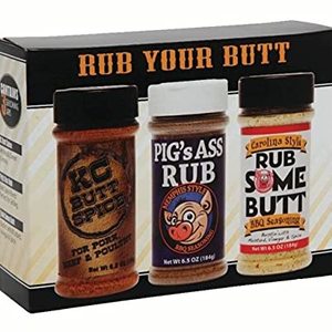 Rub Your Butt Championship BBQ Seasoning Gift Pack